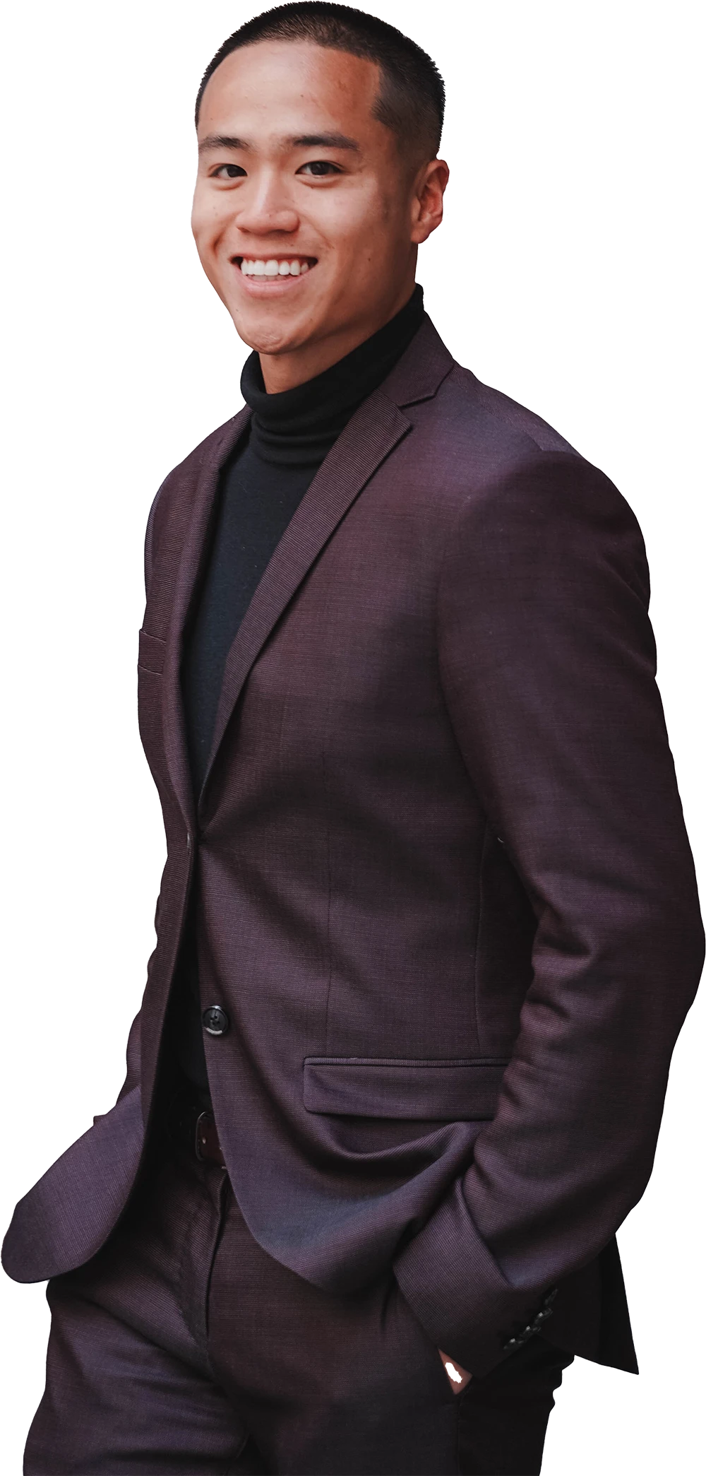homme confiant